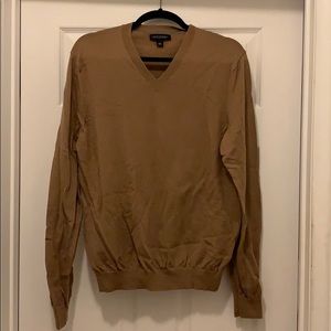 Mens V Neck Wool Sweater
